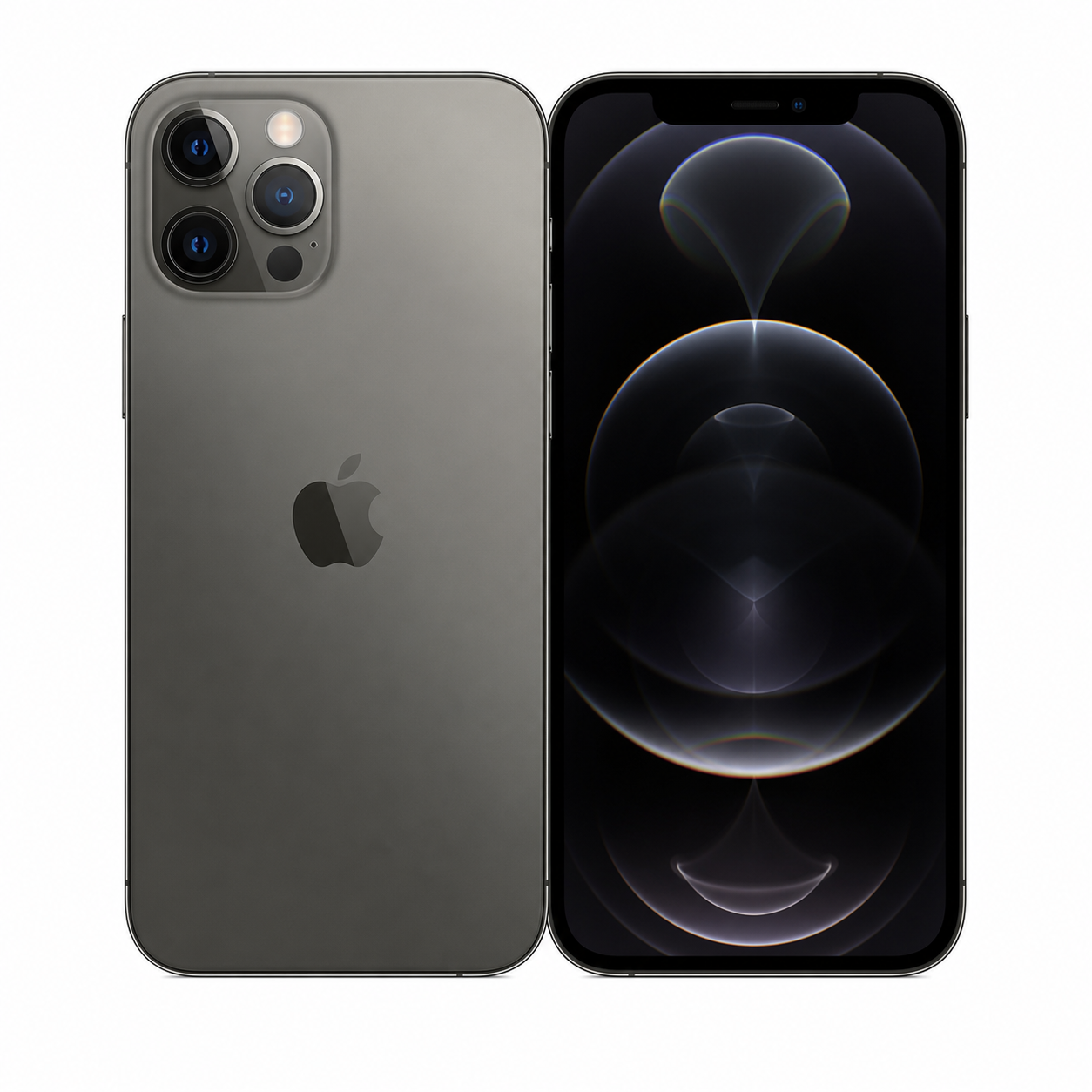iPhone 12 Pro présenté de face et de dos