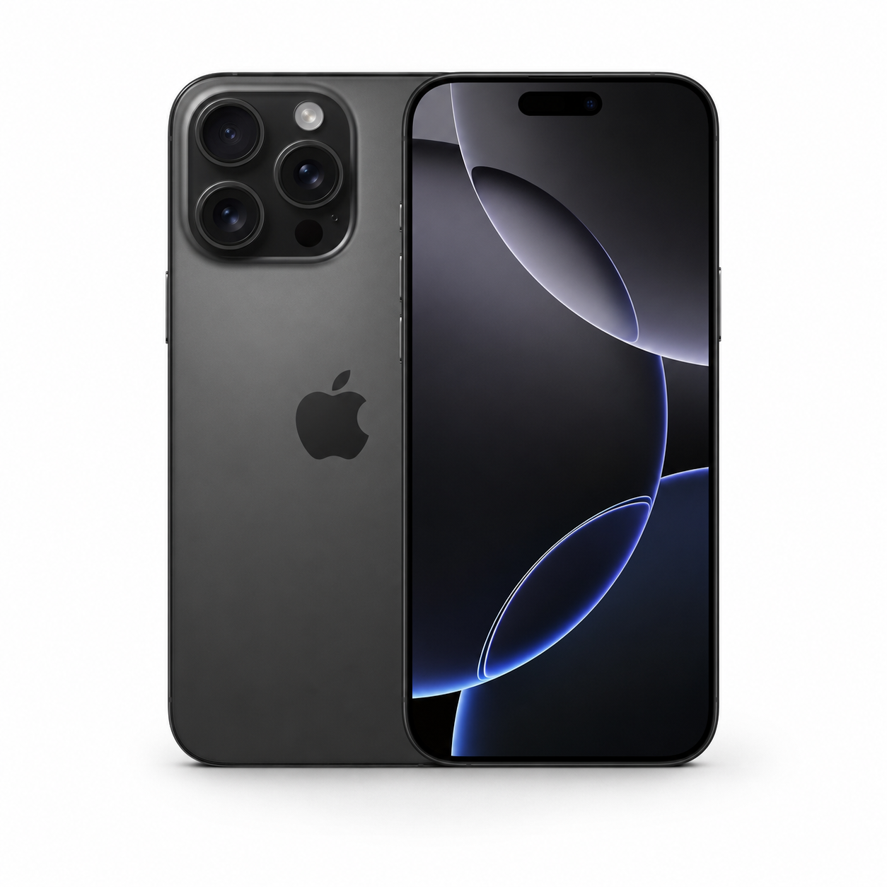 iPhone 16 Pro Max présenté de face et de dos
