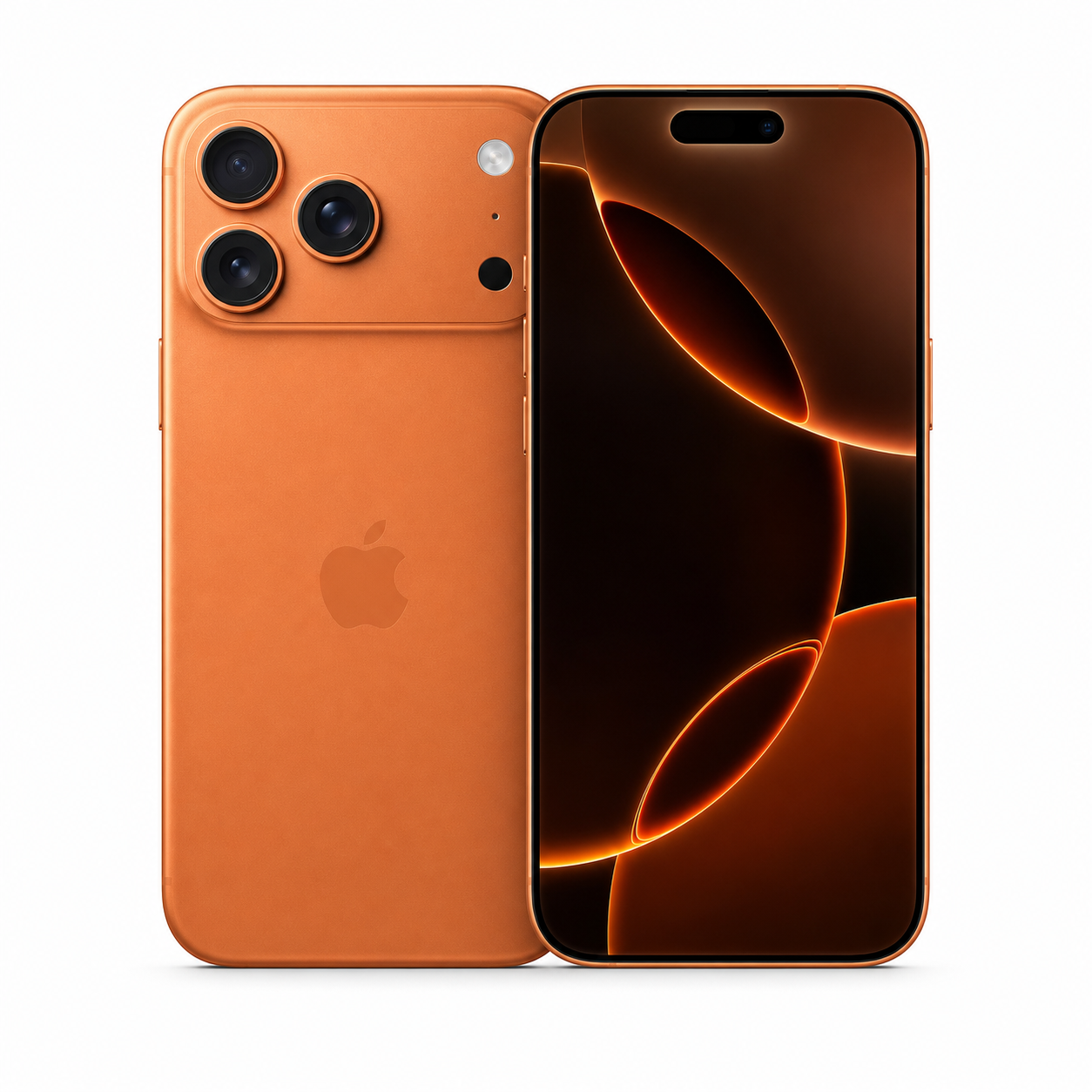 iPhone 17 Pro présenté de face et de dos